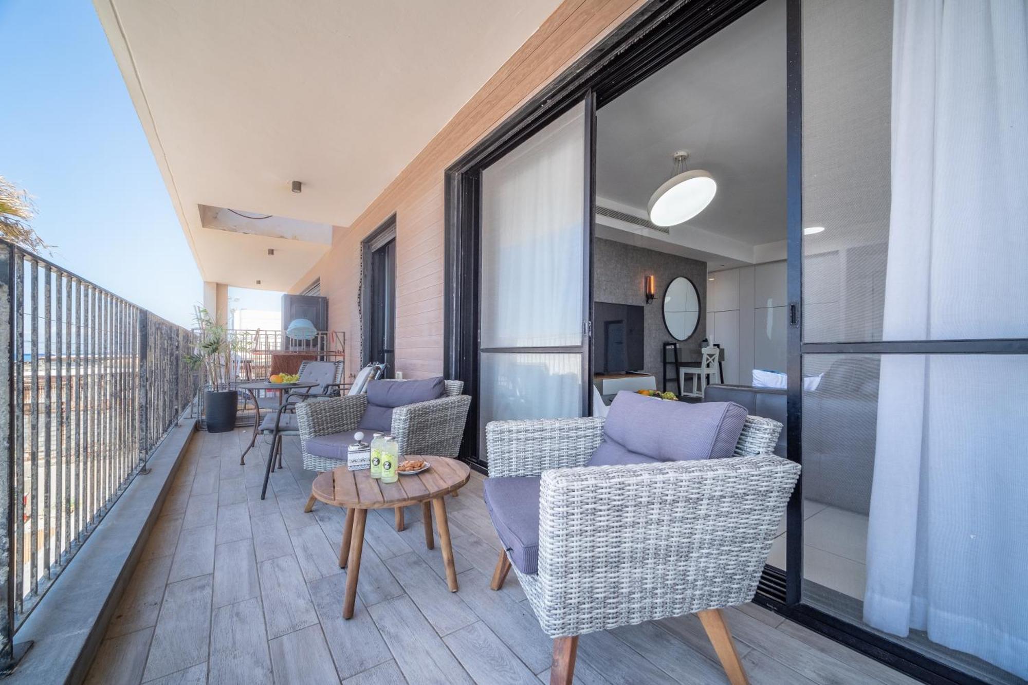 Appartamento Bat Galim Full Sea View Balcony By Sea N' Rent Haifa Esterno foto